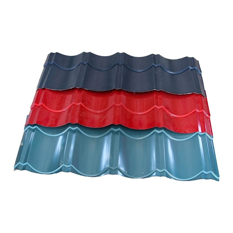 AISI/ASTM/JIS/EN/GB Standard Ppgl Цветопокрытый оцинкованный стальной кровельный лист для индивидуальной ширины Серой цвета крыши
