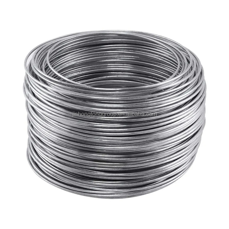 ±1% Tolerance Zinc Coated Q195 Q235 SAE1006 SAE1008 Углеродистая стальная оцинкованная проволока для конструкций
