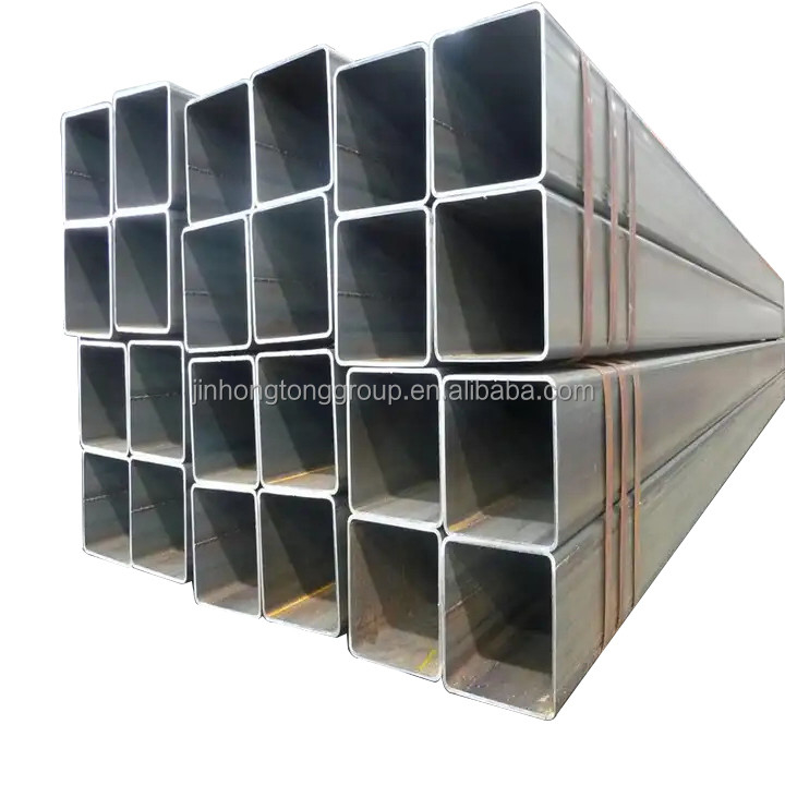 JIS Standard Carbon Welded Square Pipe 3mm 4mm 5mm для картонной стали и холодной проводки сварные перфорированные стальные трубы