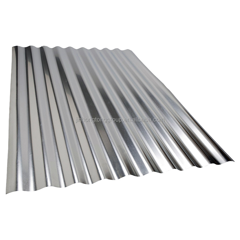 SGCC SPCC SECC DX51D Степень 4x8 Оцинкованный гофрированный лист Металлический цинковый кровельный лист с нулевым типом шпангеля