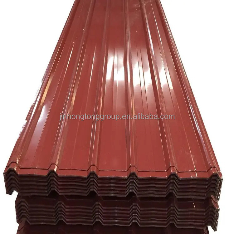 Лист кровельной плиты с нулевым углом настройка GI/Color Coated Corrugated Sheet 0,20 0,25 0,3 мм Толщина PPGI RAL для домов