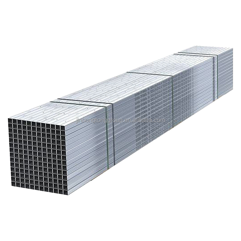 15X15-1.20MM Мягкая стальная квадратная полая труба Счет по фактическому весу Широко продаваемая GI труба Оцинкованная стальная труба