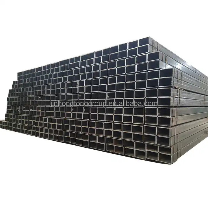 Astm A36 A53 Углеродистая стальная прямоугольная труба для строительных материалов GB Стандарт и служба сварки