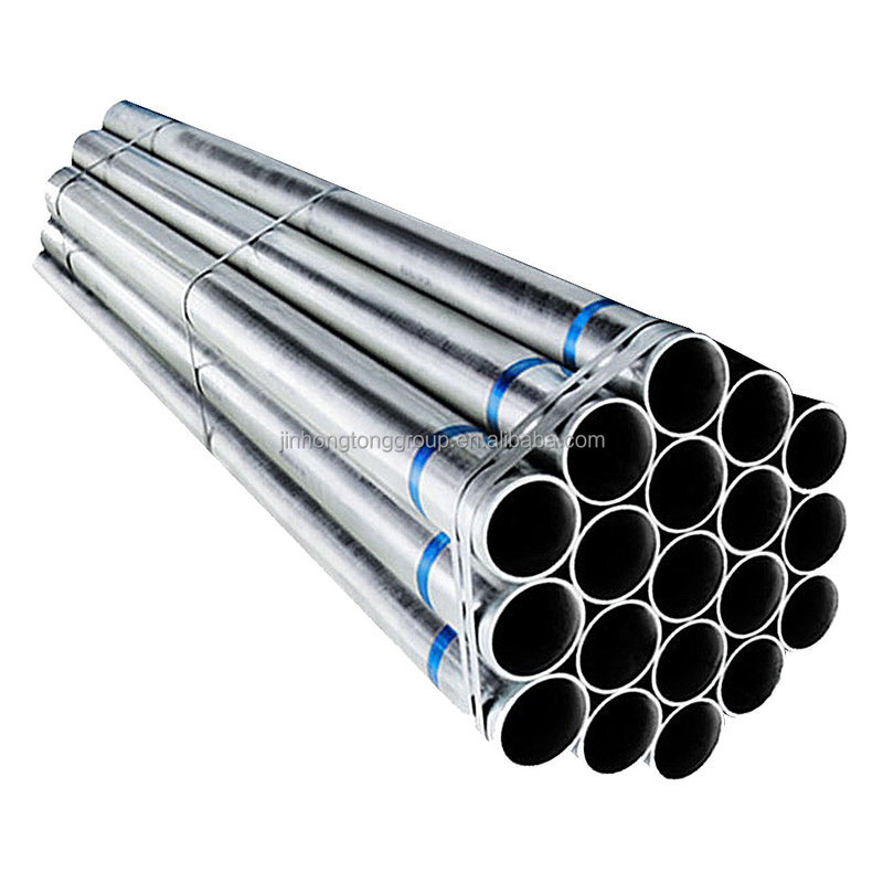 Горячая оцинкованная круглая труба для строительной конструкции ASTM Standard St37 Полая круглая 2,5 дюйма оцинкованная стальная труба