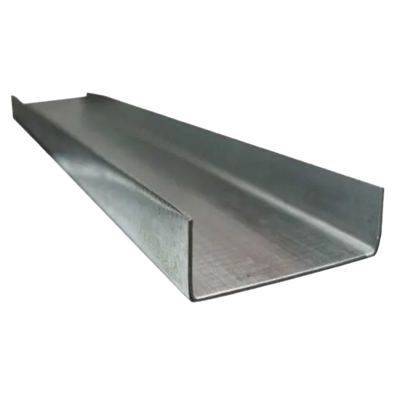 Степень SS400 Нелегированная Q235B Q345B Оцинкованная углеродистая сталь U Beam Channel Steel Profile для поддержки строительства