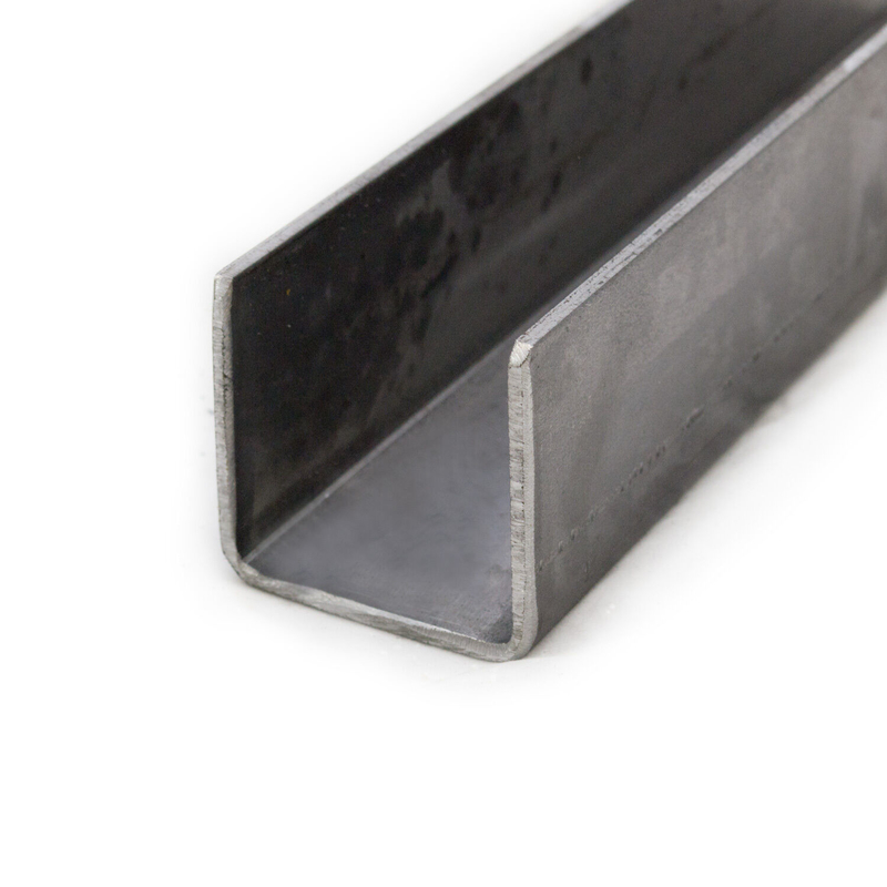 0.8mm-3.0mm Толщина Нелегированная У-канальная углеродистая сталь для поддерживающей системы Q235 Q345 SS400 Материал